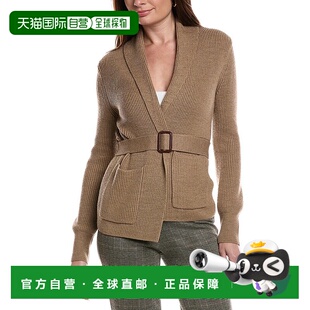 Wool Ribbed Belted 自营Bruno Cardigan Merino Shawl Magli