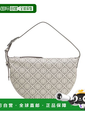 香港直邮TORY BURCH 女士手提包 178213020 SS2026 灰色 T 字母组