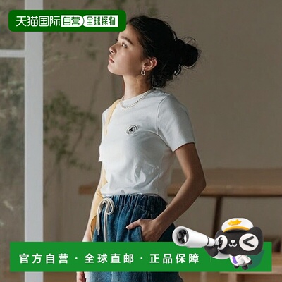 1h可退 日本直邮PETIT BATEAU 联名 徽章 T 恤潮流穿搭时尚透气高