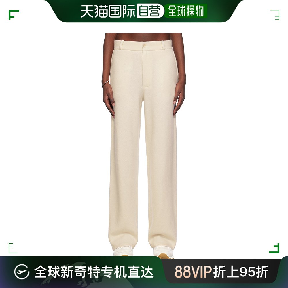 香港直邮潮奢 Guest in Residence 女士 灰白色 Tailored 长裤 W1 女装/女士精品 休闲裤 原图主图