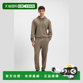 自营欧洲直邮Hugo 卡其色棉印花Logo休闲套装 Boss 男士