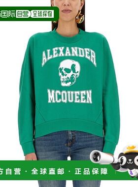 香港直邮ALEXANDER MCQUEEN 女士卫衣 752345QZAJ50305 AW2023