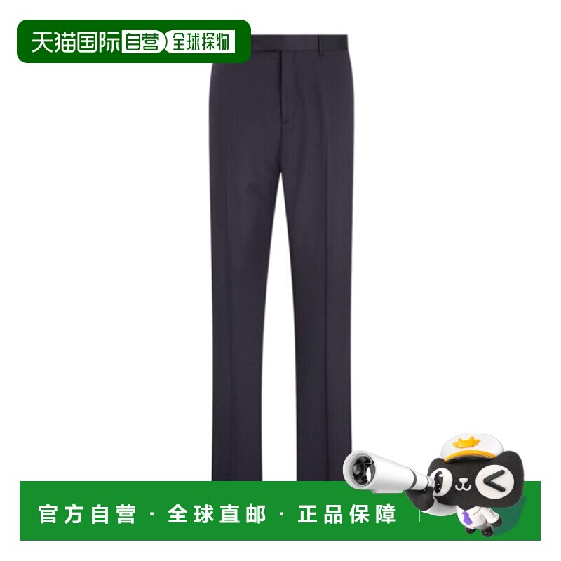 香港直邮Dior 折痕细节休闲裤 443C131A6268迪奥直筒裤