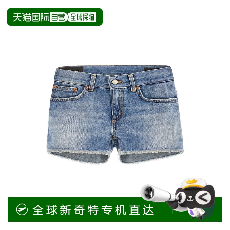 香港直邮DONDUP 女士短裤 P689DF0260DFE5800 SS2023 蓝色 Denim