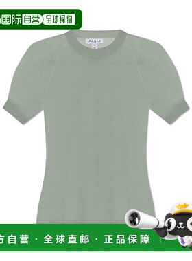 香港直邮Alaia 短袖T恤 AA9H1271M894B