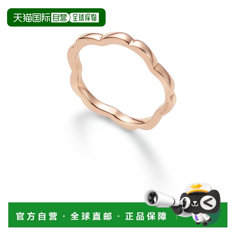 日潮跑腿MIKIMOTO御木本 女款樱花戒指 金 2号 FR-292I