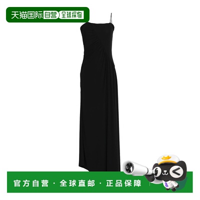 1h可退 香港直邮Pinko 品高 女士 长款连衣裙 black黑色 舒适时尚