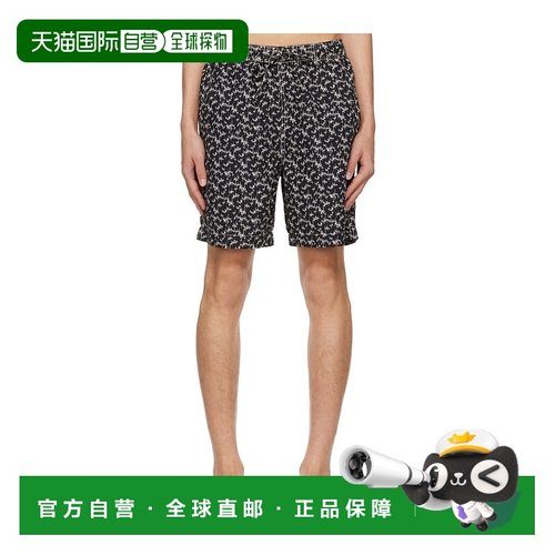香港直邮ISABEL MARANT 男士网眼休闲裤泳装 MB0009HAB1P01H01BK