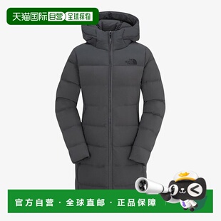韩国直邮THE NORTH FACE 女士大衣级弹性RDS羽绒NJ1DQ31B棉衣北面
