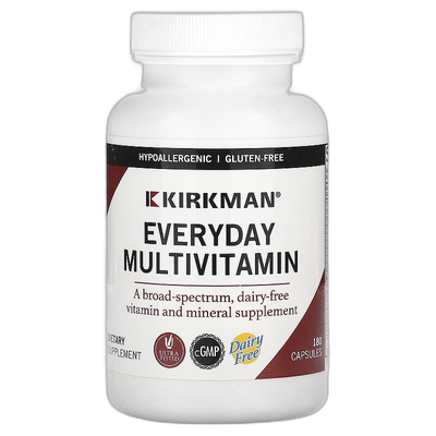 香港直邮Kirkman Labs,日常复合维生素，180 粒胶囊多维