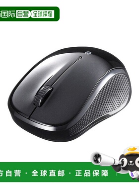 【日本直邮】Buffalo巴法络无线鼠标蓝牙BlueLED静音3按钮鼠标黑