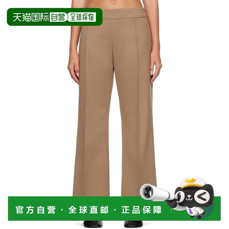 1h可退 香港直邮潮奢 Studio Nicholson 女士 黄褐色 Acapulco 长