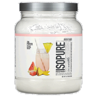 香港直发ISOPURE蛋白质粉水果味帮助肌肉恢复和增肌平衡饮食400g