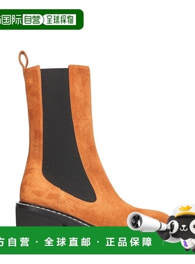 香港直邮KHAITE 女士 Calgary 绒面皮短靴子 F1015726L726