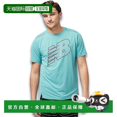 日本直邮New Balance Accelerate 图案短袖 T 恤