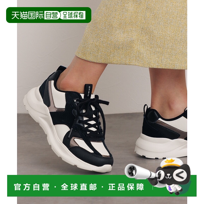 1h可退 日本直邮HIMIKO 女士撥水多材质运动休闲鞋 647102