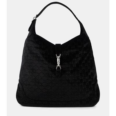 潮奢 Gucci 古驰 女士 Jackie 1961 Large velvet shoulder bag