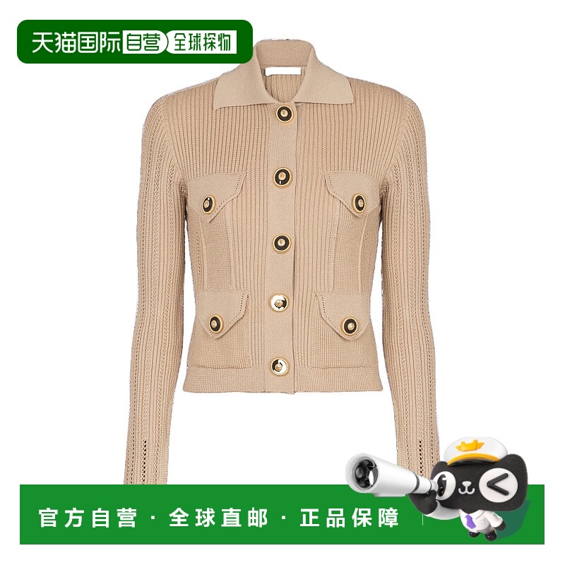 1h可退 香港直邮BALMAIN 女士针织毛衣 EF1KL150KI100DC SS2025