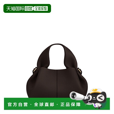 自营欧洲直邮POLENE Numero Neuf Mini女士檀香木色小牛皮手提包