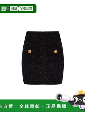 香港直邮BALMAIN女士半身裙DF1LB015KG430PA新款包臀裙