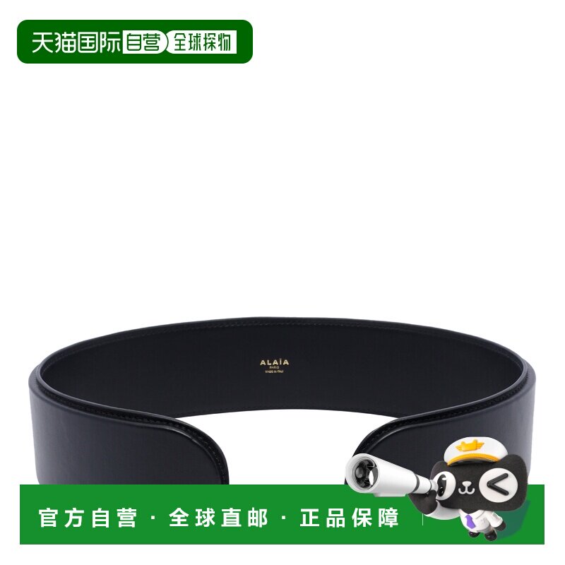 1h可退 香港直邮ALAIA 女士腰带 AA1C112MCA314999 SS2026 黑色 F