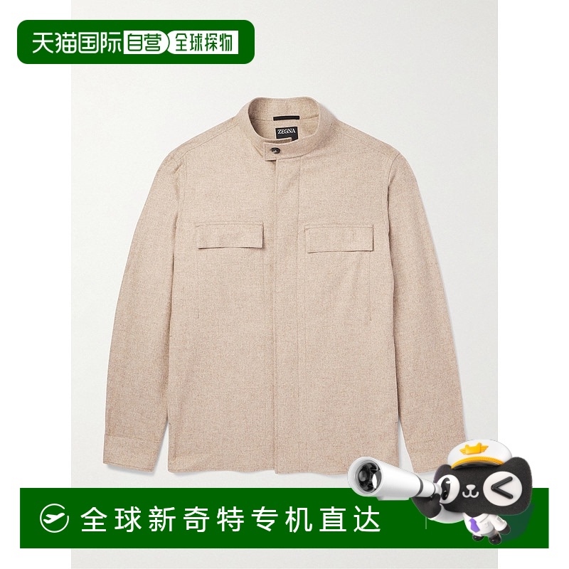 1h可退 香港直邮潮奢 Zegna 杰尼亚 男士 长袖休闲夹克 UEV08A8SO