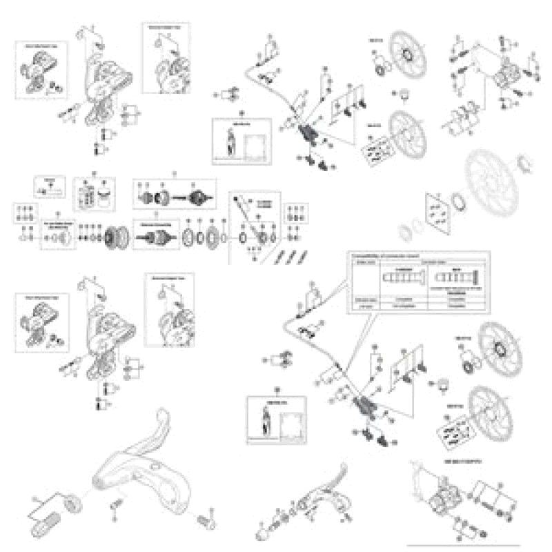 【日本直邮】禧玛诺NEXUS系列自行车变速右手柄SL-3S90变速器