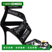 香港直邮潮奢 黑色 Balmain 1h可退 巴尔曼 女士 Couture Suede