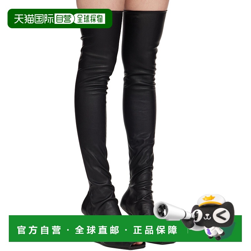 香港直邮Rick Owens CANTILEVER长筒靴 RP01E7801LS厚底鞋