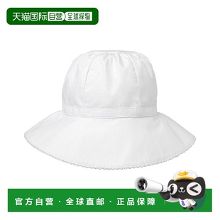 白色 jack珍妮和杰克太阳帽 美国奥莱直发 and 自营janie