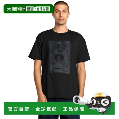 1h可退 日本直邮VOLCOM 男女同款 全棉宽松半袖T恤 舒适圆领设计