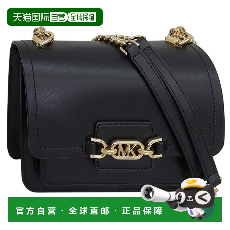 日本直邮Michael Kors 女士两用单肩包 皮革 黑色 HEATHER 30S2G7