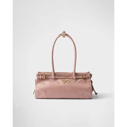 PRADA（2025）Prada Bonnie皮革手提包