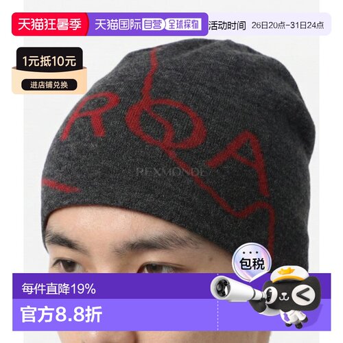 韩国直邮ROA 徽标羊毛帽 (RBUW288YA12-ANT0001) 帽子针织帽