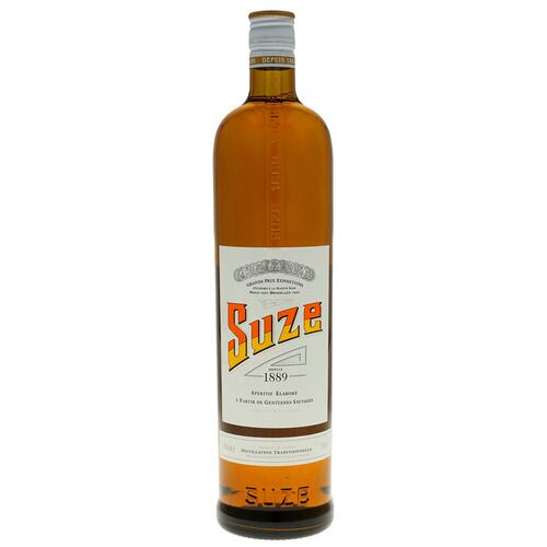 欧洲直邮Suze15度利口酒1000ml醇厚幼滑芳香口感浓郁甜蜜回甘