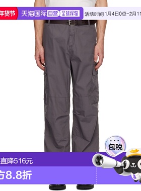 1h可退 香港直邮潮奢 CARHARTT WIP 男士 灰色 Regular 工装裤 I0