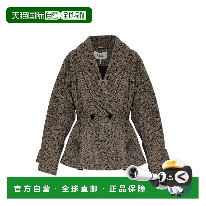 1h可退 香港直邮CHLOÉ 女士夹克 CH26SMA6026394Q SS2026 灰色 Wo