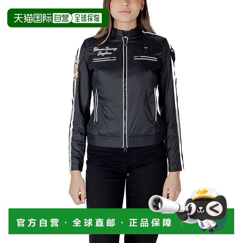 自营Blauer聚酰胺夹克和女式外套-黑色 美国奥莱直发