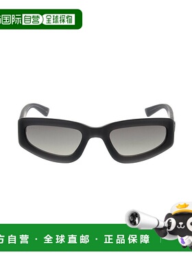 1h可退 香港直邮Gucci 古驰 男士 矩形太阳镜 GG1787S grey灰色