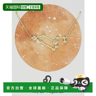sterling forever\'When Stars Align\' 星座项链 - 金色-leo 【