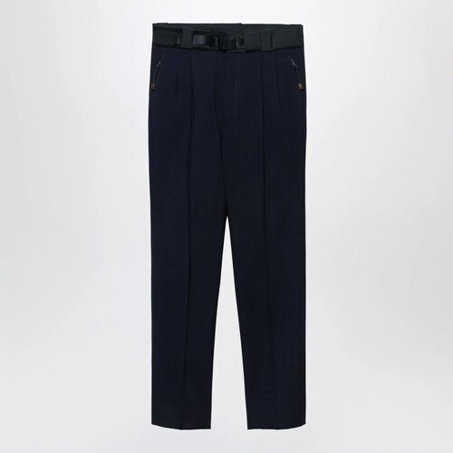 欧洲直邮PRADA 男士休闲裤 UP0402OOO1W2GF0124 SS2026 蓝色