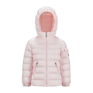 J19541A00030595FE Moncler 徽标连帽羽绒服