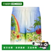 香港直邮Casablanca 男士 Aloha 1h可退 百慕大短裤 MSP26TR399