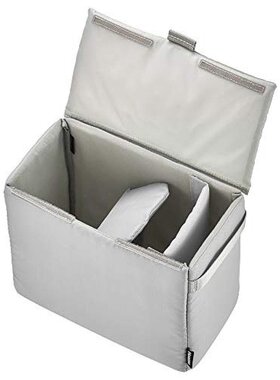 日本直邮HAKUBA数码相机包大容量相机包内部软盒盖子可拆灰色