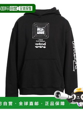 1h可退 香港直邮潮奢 Brain Dead 男士 卫衣 black黑色 舒适时尚