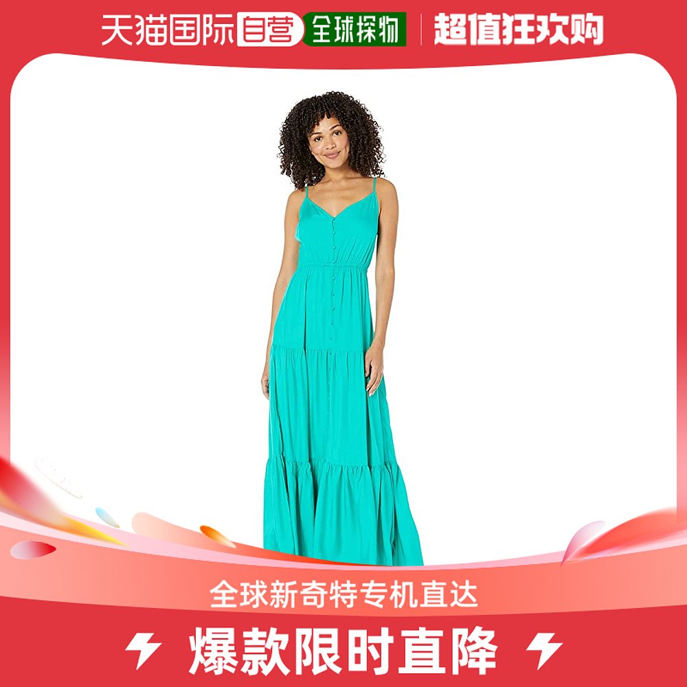 香港直邮潮奢 Steve Madden 女士Been So Dress 硬质长款梭织上衣 女装/女士精品 连衣裙 原图主图