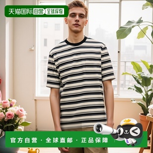 Rope 男士 渐变色条纹半袖 2025AGMM0 1h可退 T恤 日本直邮Adam