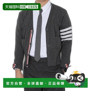 Thom Browne桑姆布郎尼男款羊绒开襟衫MKC001A 00011 038开衫经典