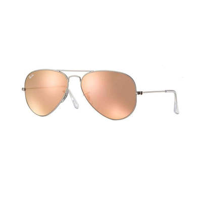 自营Ray-Ban Aviator Flash Lenses Unisex Sunglasses - multi