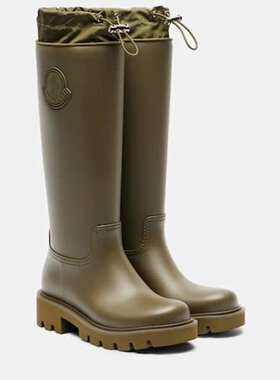 潮奢 Moncler 盟可睐 女士 Kickstream 徽标雨靴